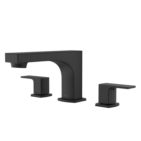 Pfister Rt6-5Pfm0 Pfirst Modern Deck Mounted Roman Tub Filler - Black