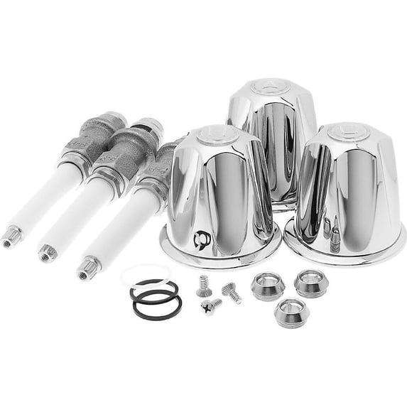 Price Pfister S10-230 Professional Grade 3 Handle Verve Kit Polished Chrome
