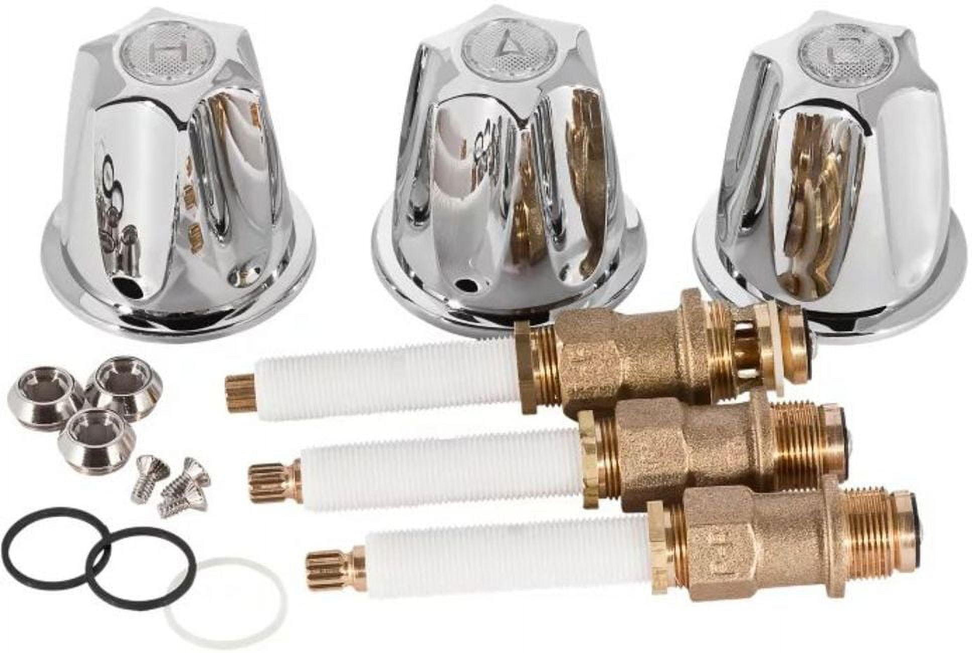 Pfister S10230 Three Handle Tub And Shower Repair Kit Chrome