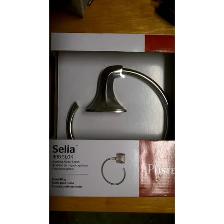 Pfister Selia Towel Ring BRB-SL0K Brushed Nickel