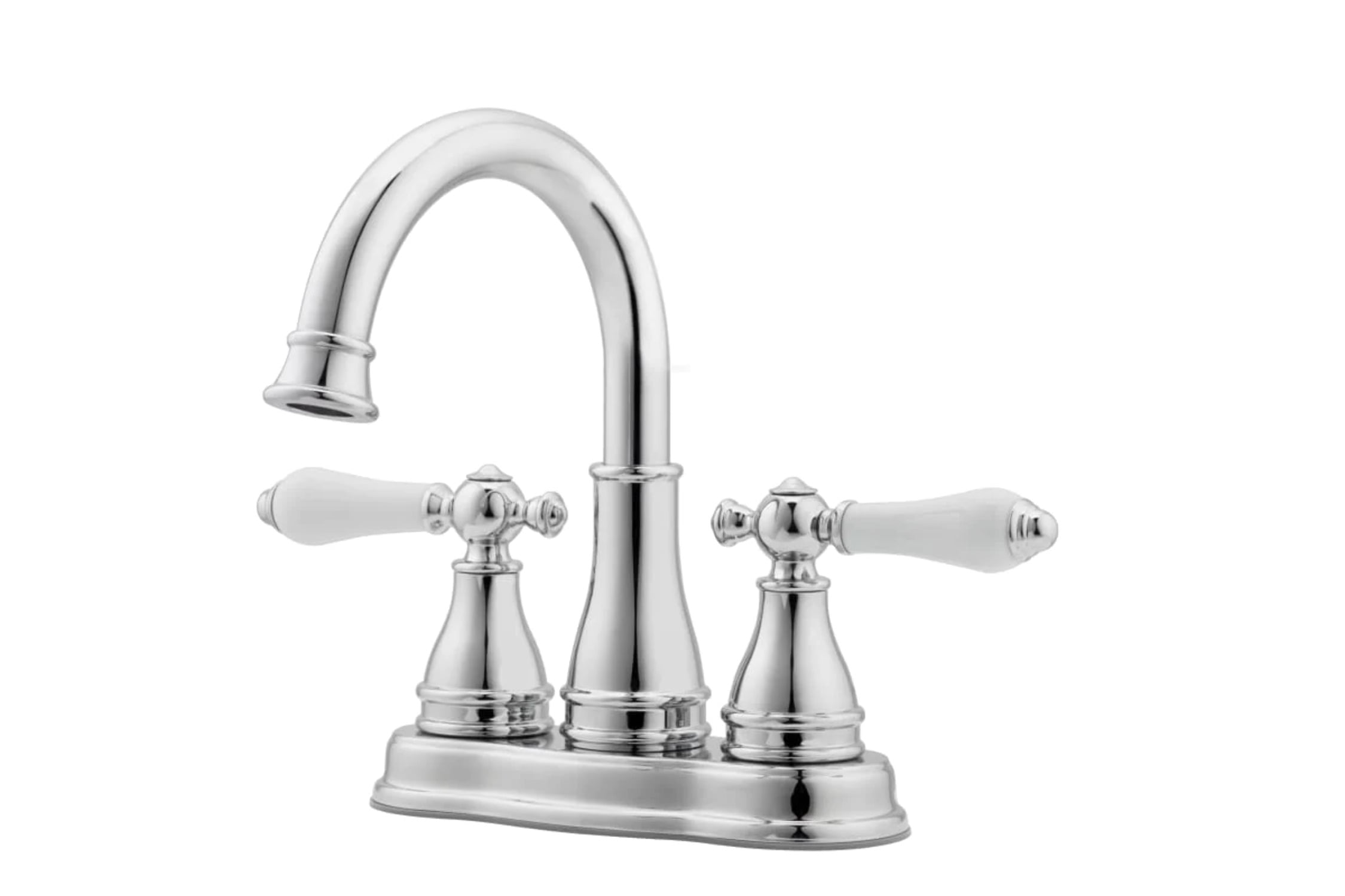 Sonterra Polished Chrome 2-Handle High-Arc Bathroom Faucet