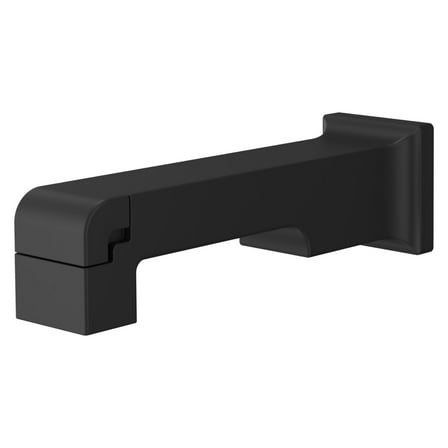 Pfister Tbs-02Shw Modern Square 8-11/16" Integrated Diverter Tub Spout - Black
