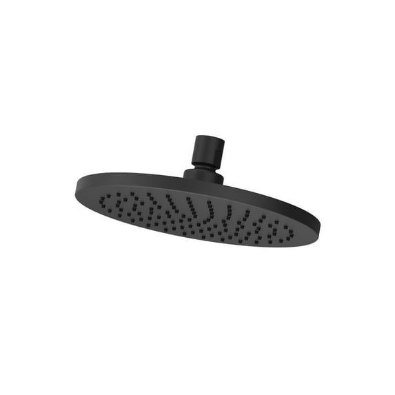 Pfister Ush-01Shw Modern Round 1.75 GPM Single Function Rain Shower Head - Black