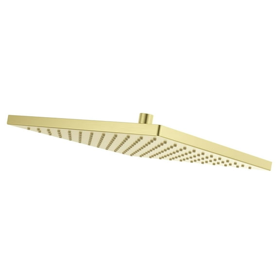 Pfister Ush-06Shw Modern Square 1.75 GPM Single Function Rain Shower Head - Gold