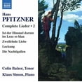 thumbnail image 1 of Pfitzner / Balzer / Simon - Complete Lieder 2 - Music & Performance - CD, 1 of 1