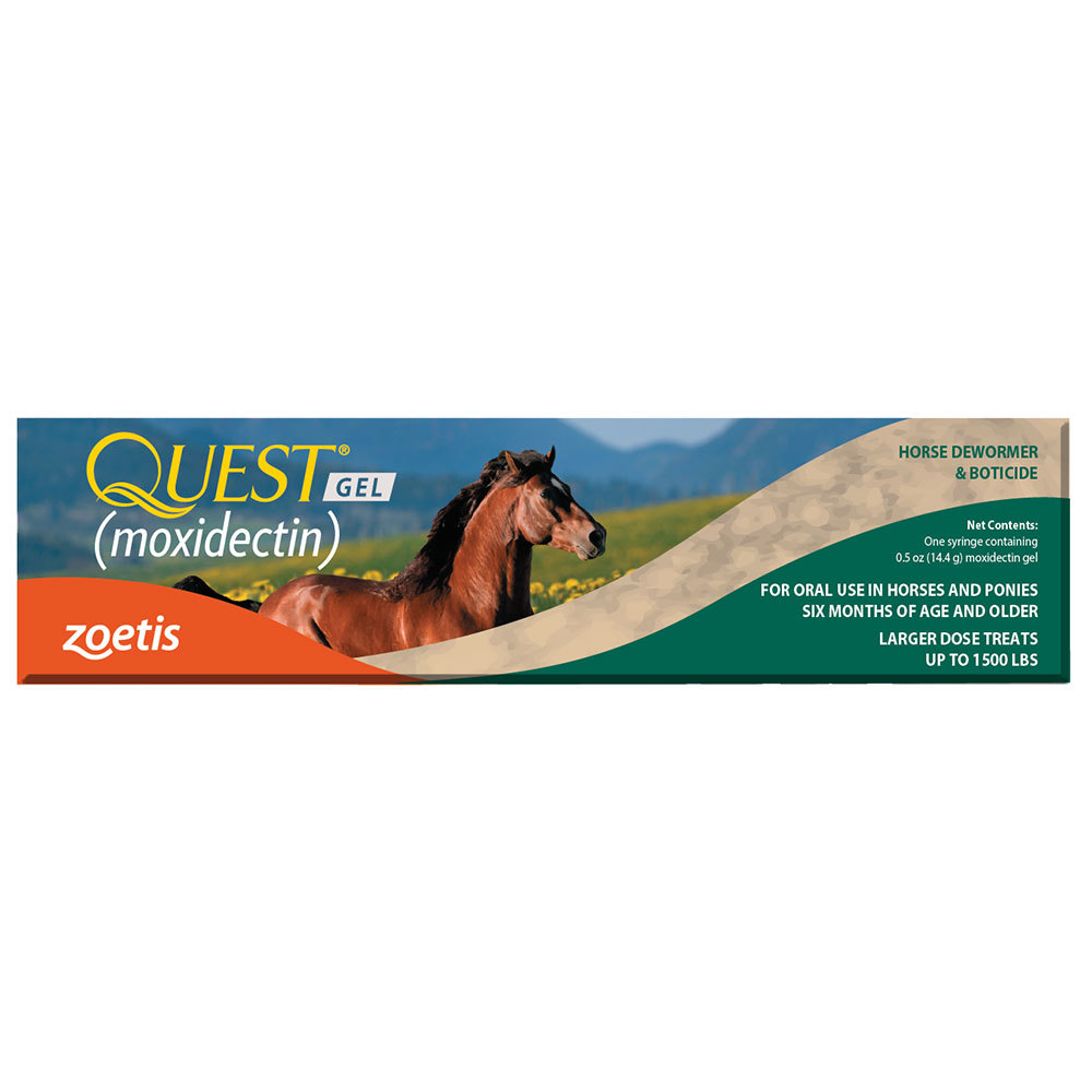 Pfizer Quest Horse Dewormers Gel, 0.4 oz