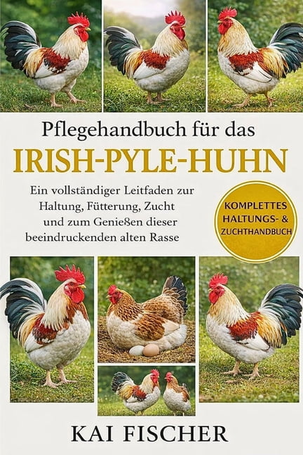 Pflegehandbuch fÃ¼r das Irish-Pyle-Huhn: Ein vollstÃ¤ndiger Leitfaden zur Haltung, FÃ¼tterung, Zucht und zum GenieÃen diese, (Paperback)