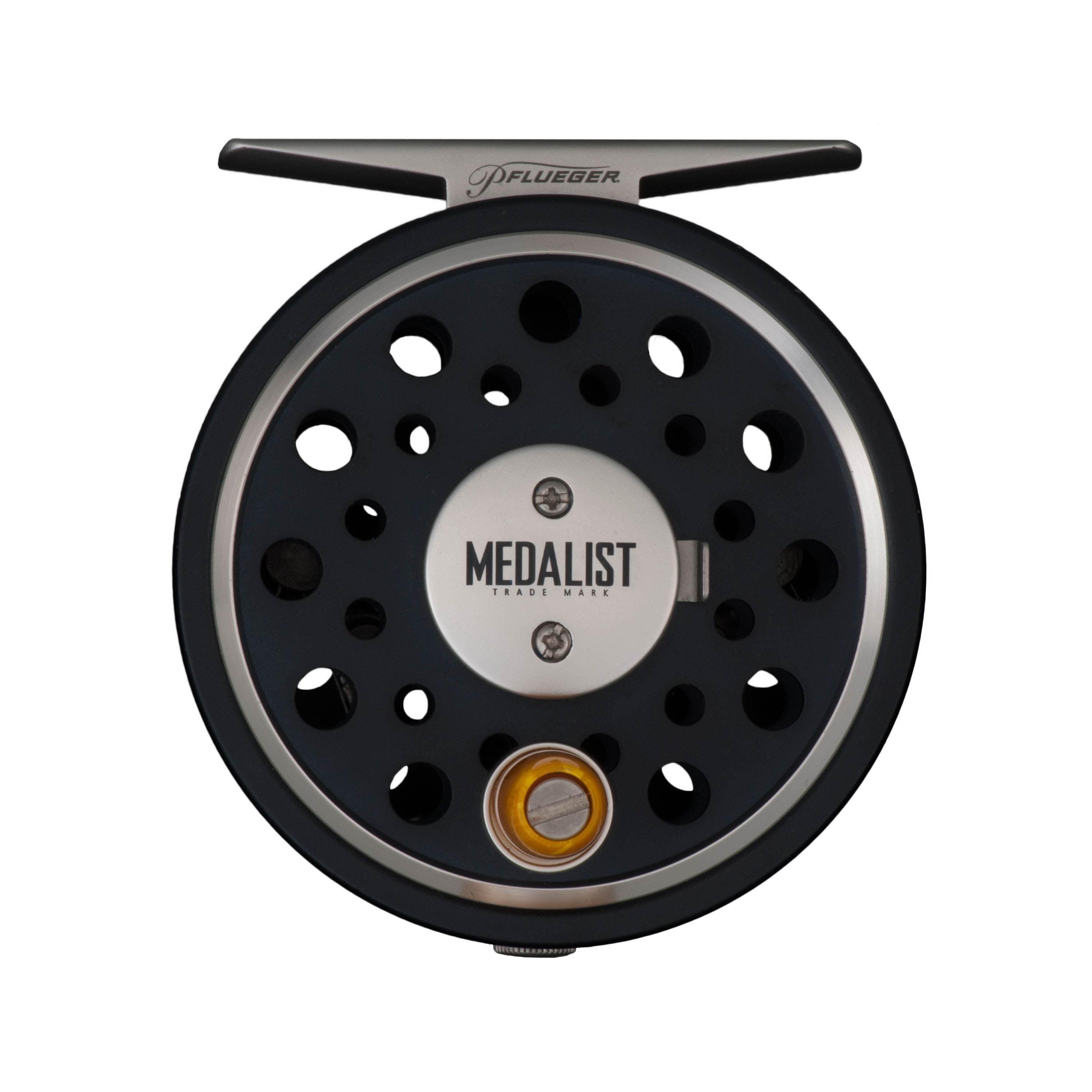 WQJNWEQ Fly Reel 7/8 WT Large Arbor Silver/Black Aluminum Fly Fishing Reel  Sales Clearance Items 