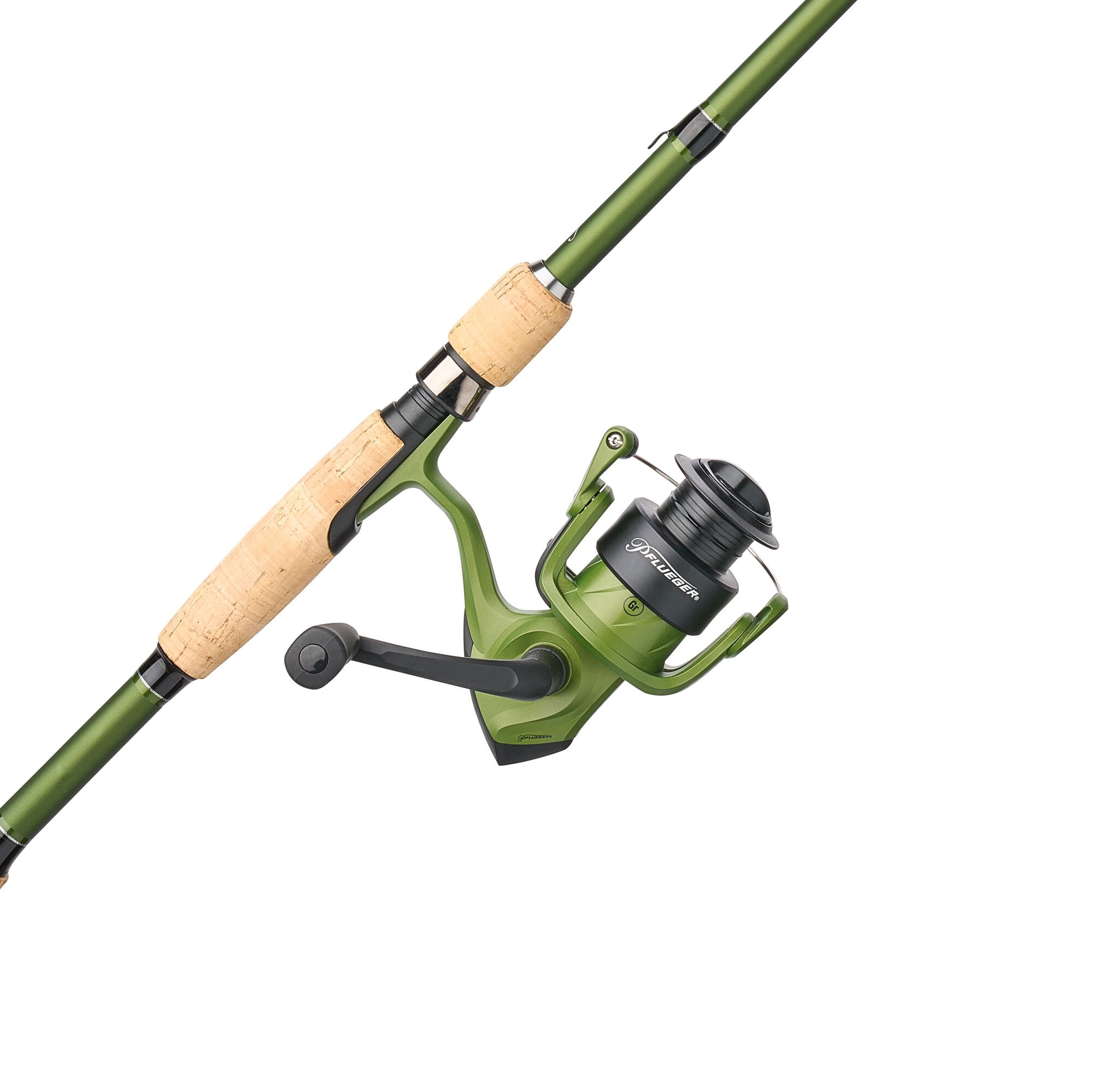Pflueger Monarch Spinning Combo, 7' 1-pc Medium Fishing Rod, 35-Size Reel