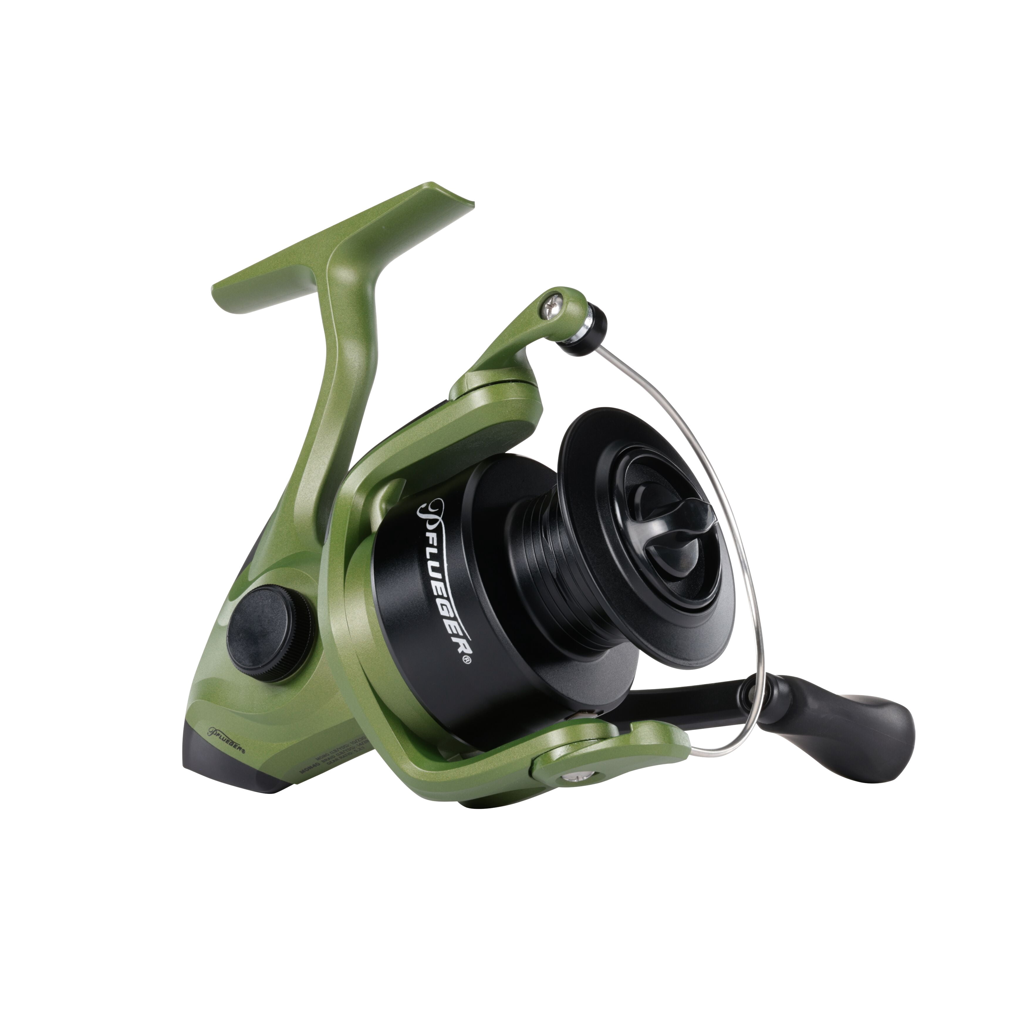 Pflueger Monarch Spinning Reel, 40 Size (5.2:1)