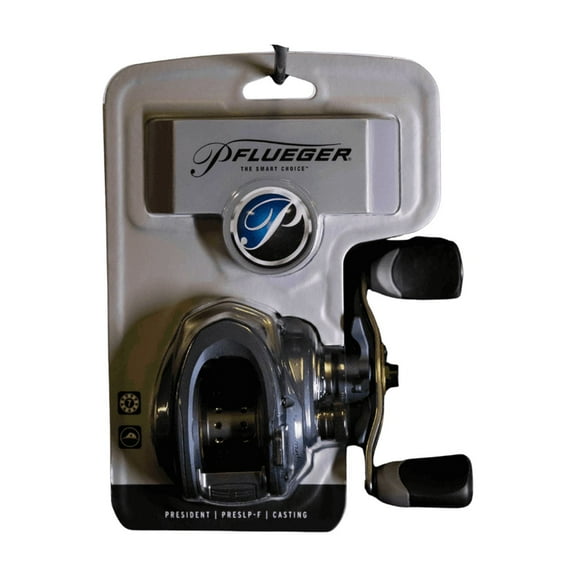 Pflueger President® Flipping Switch Low Profile, Right Hand Fishing Reel