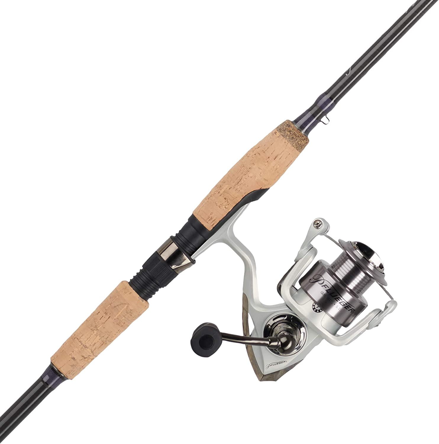 Fenwick Eagle Pflueger Trion Spinning Rod and Reel Combo with Berkley Shad Bait Kit