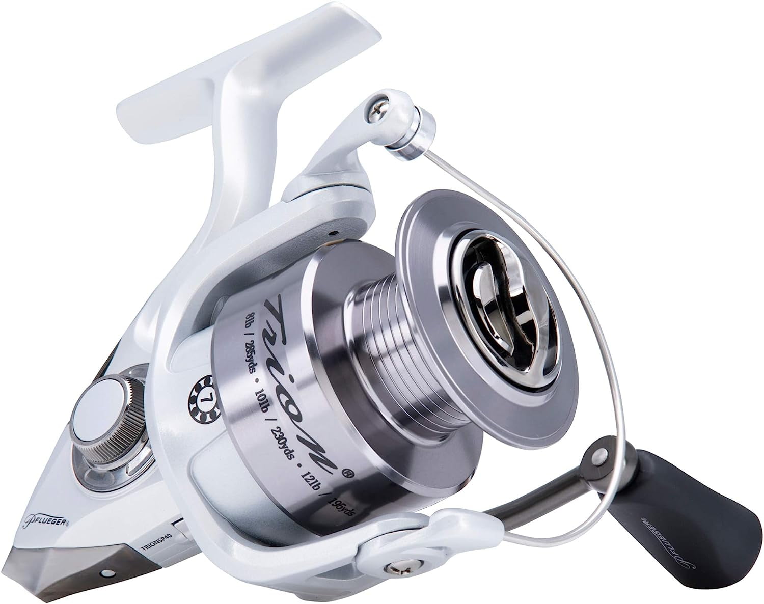 Pflueger Trion Spinning Reel, Size 20 Fishing Reel, Right/Left Handle