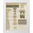 thumbnail image 1 of Pfnor, R 19x24 White Modern Wood Framed Museum Art Print Titled - Palais de Fontainbleu I, 1 of 4