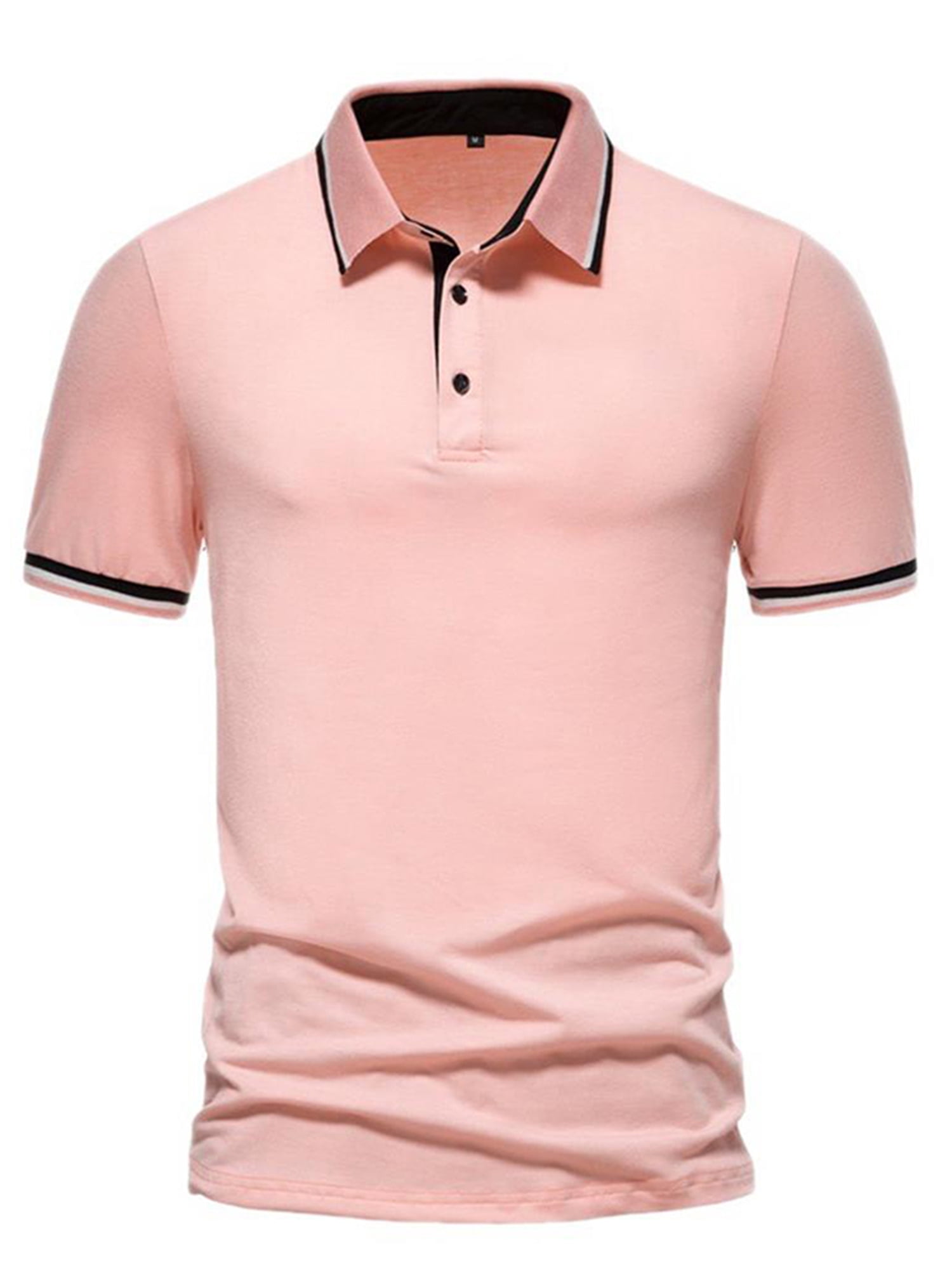 Mens Summer Polo Shirts
 Pfysire Mens Summer Polo Shirts Short Sleeve Blouse Casual fice Work