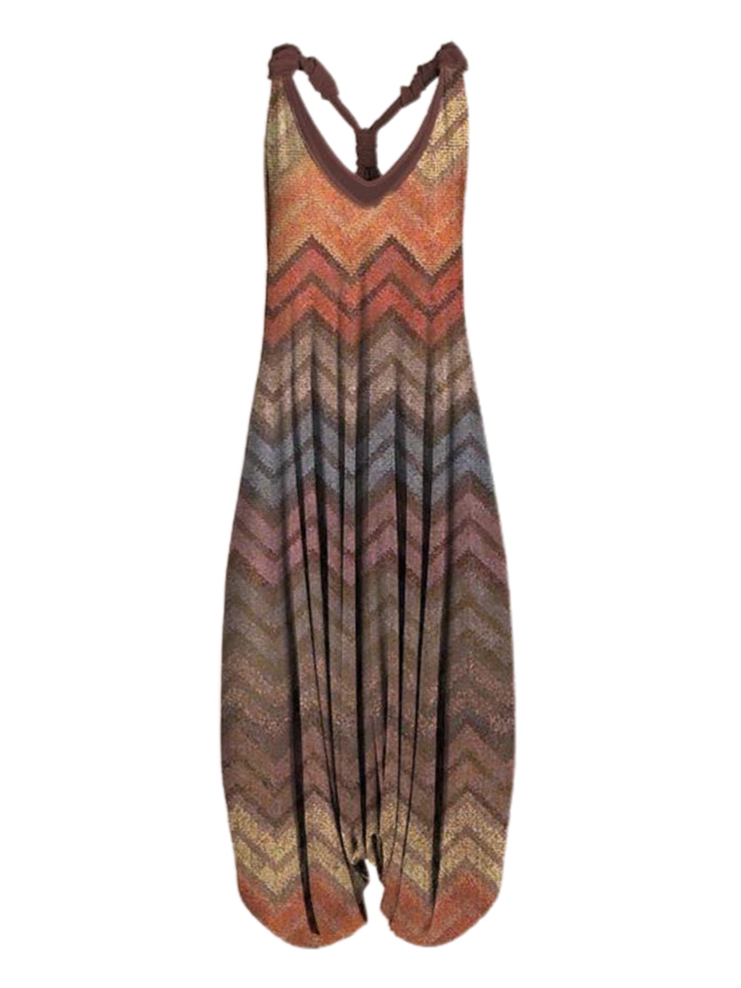 LADIES JUMPSUIT LAGENLOOK Strappy Baggy Harem Dress Top Playsuit Cami SIZE  8 20 £14.93 - PicClick UK