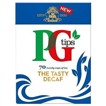 PG Tips Decaf 70 Ct Tea Bags - Pack of 2