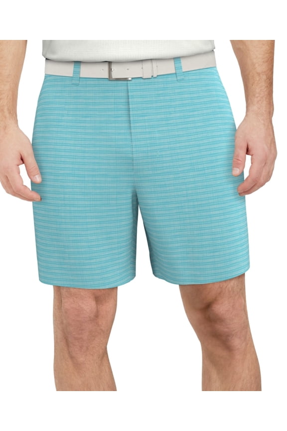 Mens Regular fit Golf Shorts Shorts 38 / 8 Blue Plaid