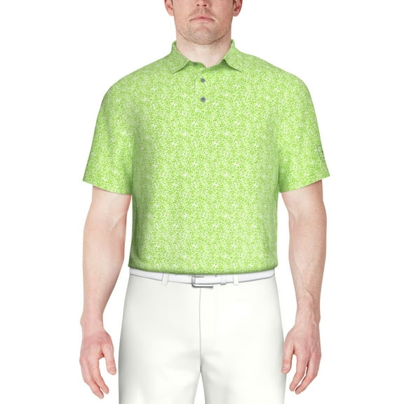 Pga Tour Mens Regular fit Short Sleeve Polo Shirt XL Green