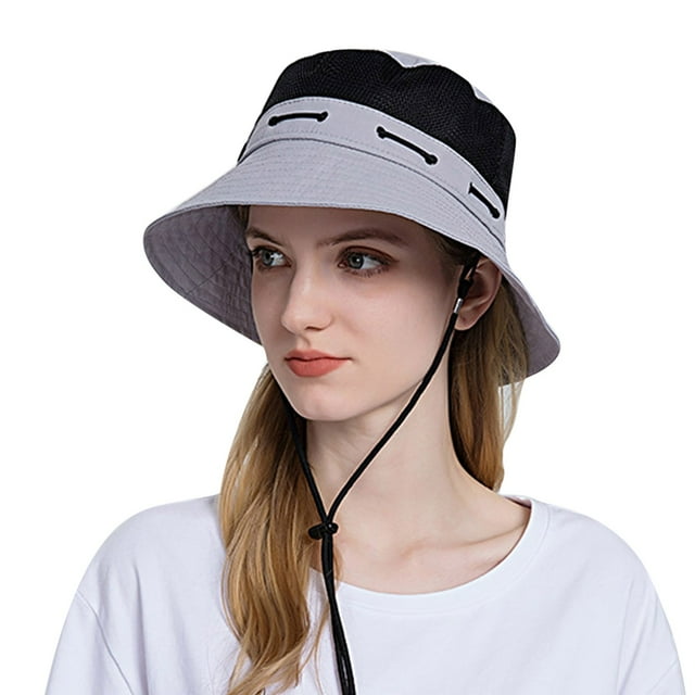 Pgeraug Bucket Hats Sun Wide Brim Protection Beach Adjustable Buckets