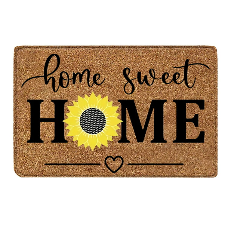 Welcome/Bienvenidos Doormat  Hibiscus Doormat – Relax Crafty