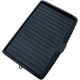thumbnail image 1 of VANLOFE 18 Inch Silica Gel Dish Drainer Board,Black Draining Tray with Side Drop Slope Diversion,Water Drain Board Drying Plate Dish Strainer Mat with Non-Slip Base for Bowl Cup Kitchenware, 1 of 6
