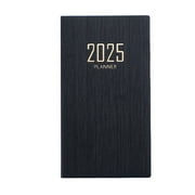 VANLOFE 2025 Schedule, 2025 Calendar Planner, Small Calendar Planner, 2025 Year Planner 2025 Task Planner Weekly Planner Daily Planner (3.7x6.8In,Black)