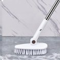 thumbnail image 1 of VANLOFE 6.29”Push Broom Brush for Floor Cleaning with 43” Long Handle and Stiff Bristles,Heavy Duty Brush for Shop,Deck,Garage,Concrete,Indoor and Outdoor Broom, 1 of 8
