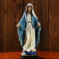 thumbnail image 1 of PGYONG 8.82" Our Lady of Grace Statue - Resin Hand-Painted Virgin Mary Figure,Religious Gift of Home Decor,Religious Sacraments Statues and Religious Home Decor Blessed Mother Statue, 1 of 6