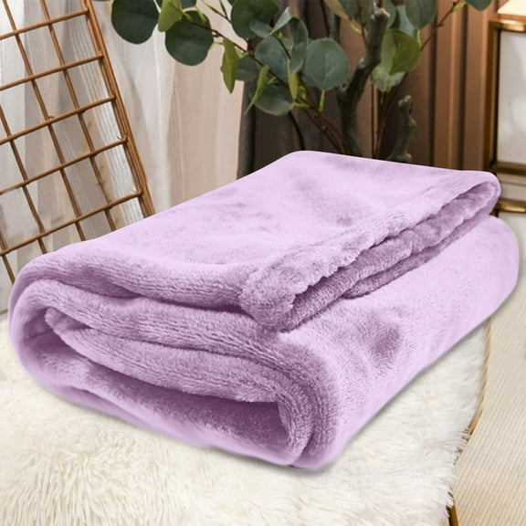 PGYONG Fleece Blankets, Super Soft Flannel King Size Blanket for Bed, Luxury Cozy Microfiber Plush Fuzzy Blanket (28x39In)