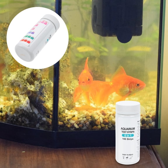 Pawsdot White 6 in 1 Pool Test ps for Aquarium Spa and Hot Tub Water Testing