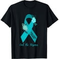 thumbnail image 1 of Ph Floral Ribbon Sexual Assault Awareness Month T-Shirt, 1 of 3