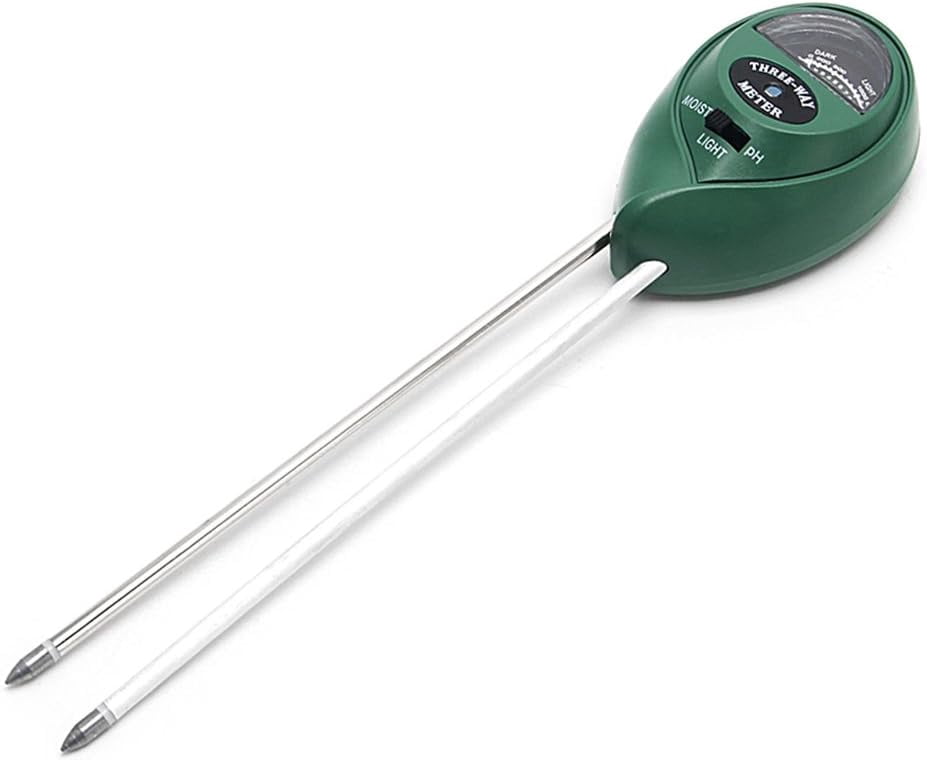 Spring Flower Meter Ph Meter 3 in1 Flowers Plant Soil PH Tester Moisture Light Meter ...