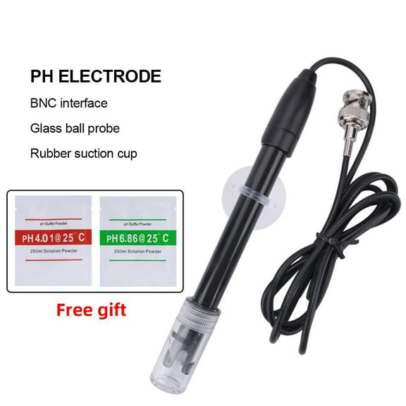 Ph Replacement Probe Aquarium Hydroponic Laboratory Electrode Ph Meter Potential Test Bnc Q9 Connector