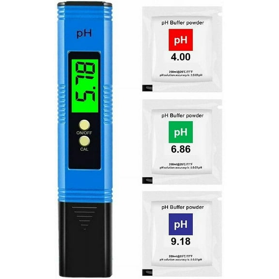 High Accuracy pH Tester, Digital pH Meter with Automatically Temperature Compensation for Reliable Home Essentials