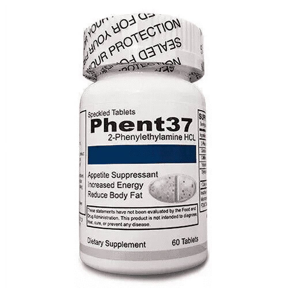 Ph-en-t37 - Diet Pills Fat Burner, Wei-ght Loss Formula - 60 Tablets