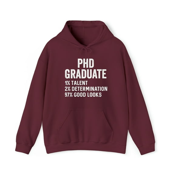PhD Graduation Hoodie, Gifts, Hooded Sweatshirt