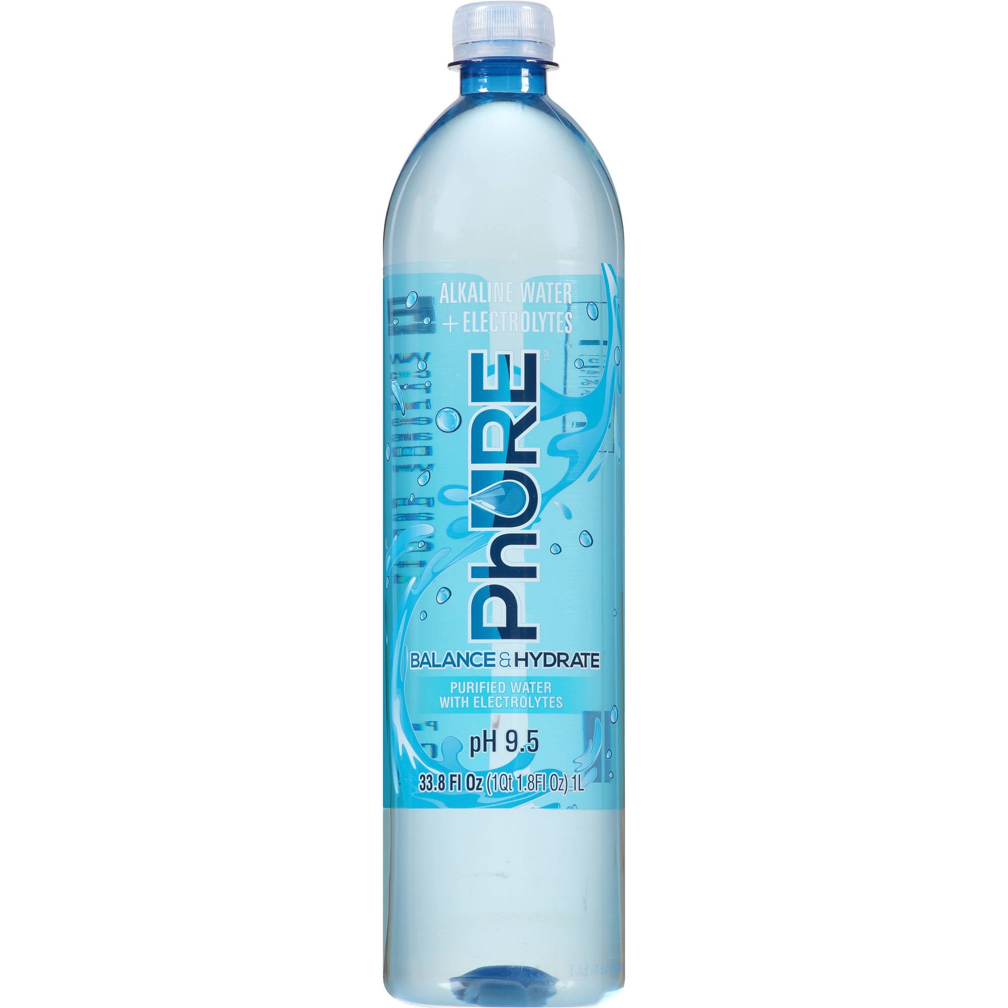 TEN Alkaline Spring Water, pH 10, High in Electrolytes, 16.9 Fl Oz (Pack of  24)