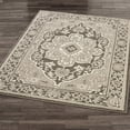 thumbnail image 1 of Phaedra Traditional Medallion Woven Area Rug Gray 79 x 110 Rectangle, 1 of 1