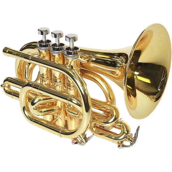 Phaeton PHTP-3000 Custom Series Bb Pocket Trumpet Gold Lacquer