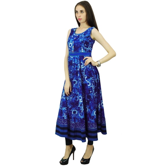 Phagun Cotton Tie Dyed Pattern Designer Kurta Top Tunic Anarkali Kurti
