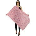thumbnail image 1 of Phagun Cotton Voile Floral Print Scarf Dupatta Women Neck Wrap Long Stole-Baby Pink, 1 of 1