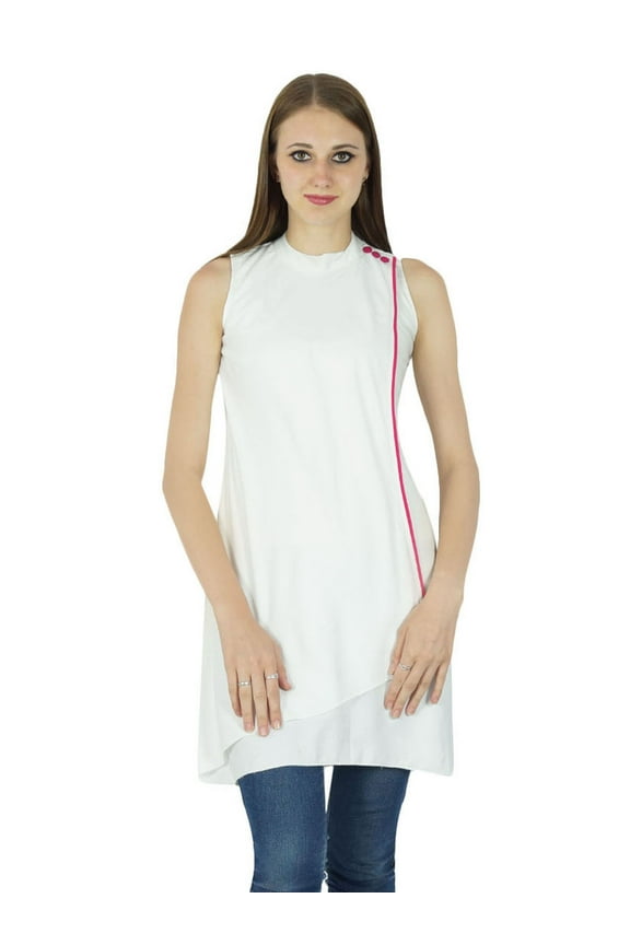 Designer Women Ethnic Kurti Rayon Indian Bollywood Kurta Casual Dress