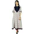 thumbnail image 1 of Phagun Floral Bollywood Kurta Women Ethnic Kurti Cotton Top Tunic Dress, 1 of 4