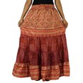 thumbnail image 1 of Phagun Floral Print Cotton Voile Stole Dupatta Women Neck Wrap Long Scarf-Maroon, 1 of 1