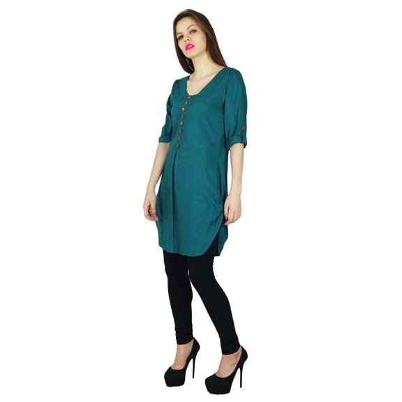 Phagun Indian Designer Bollywood Kurta Women Ethnic Kurti Casual Top Tunic Dress