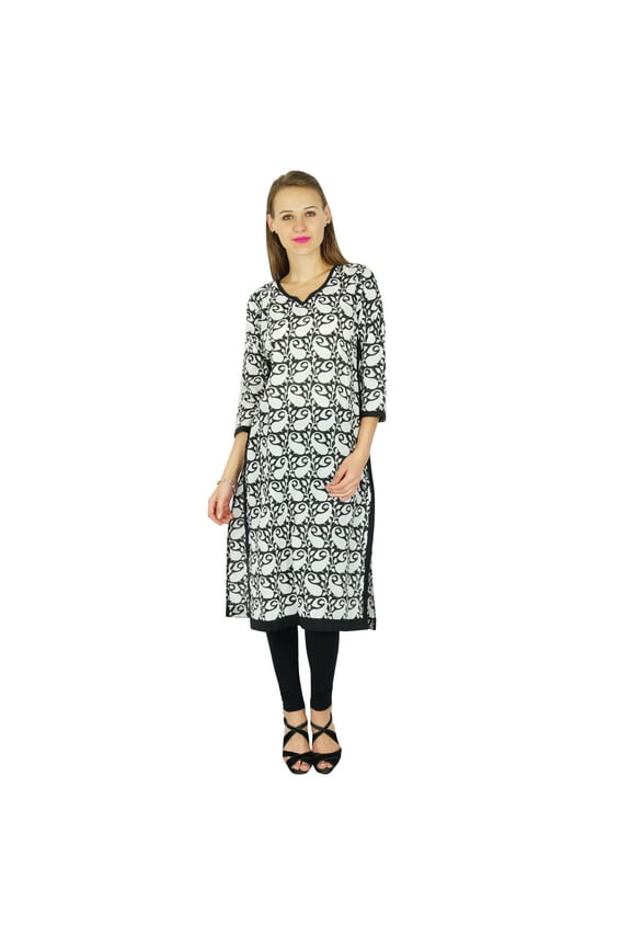 Indian Designer Bollywood Kurta Women Ethnic Kurti Casual Tunic Dress