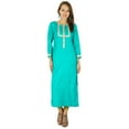 thumbnail image 1 of Phagun Indian Designer Bollywood Kurta Women Ethnic Kurti Casual Tunic Dress, 1 of 1