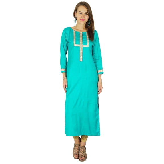 Phagun Indian Designer Bollywood Kurta Women Ethnic Kurti Casual Tunic Dress