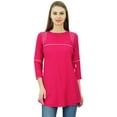 thumbnail image 1 of Phagun Indian Ethinc Cotton Tunic Short Summer Top Casual Blouse, 1 of 2